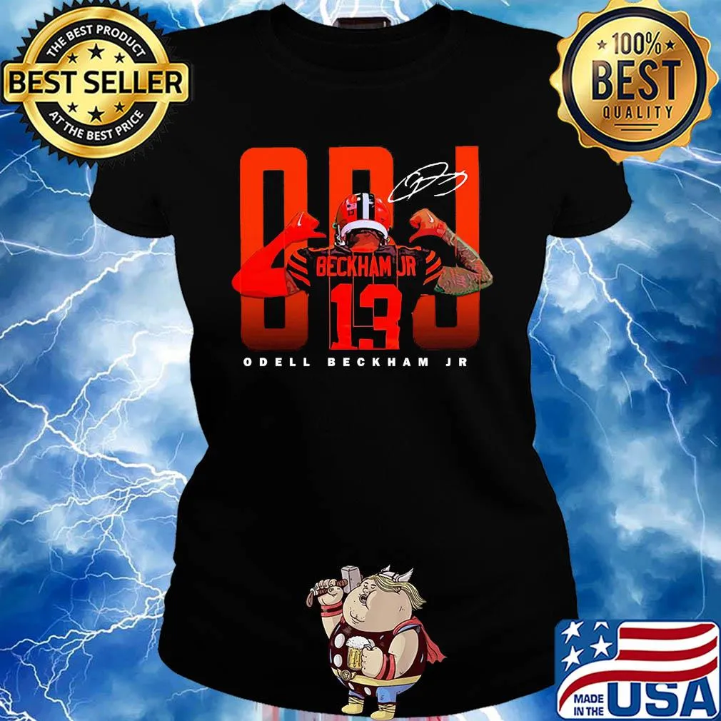 Odell Beckham Jr 13 signature s Ladies tee