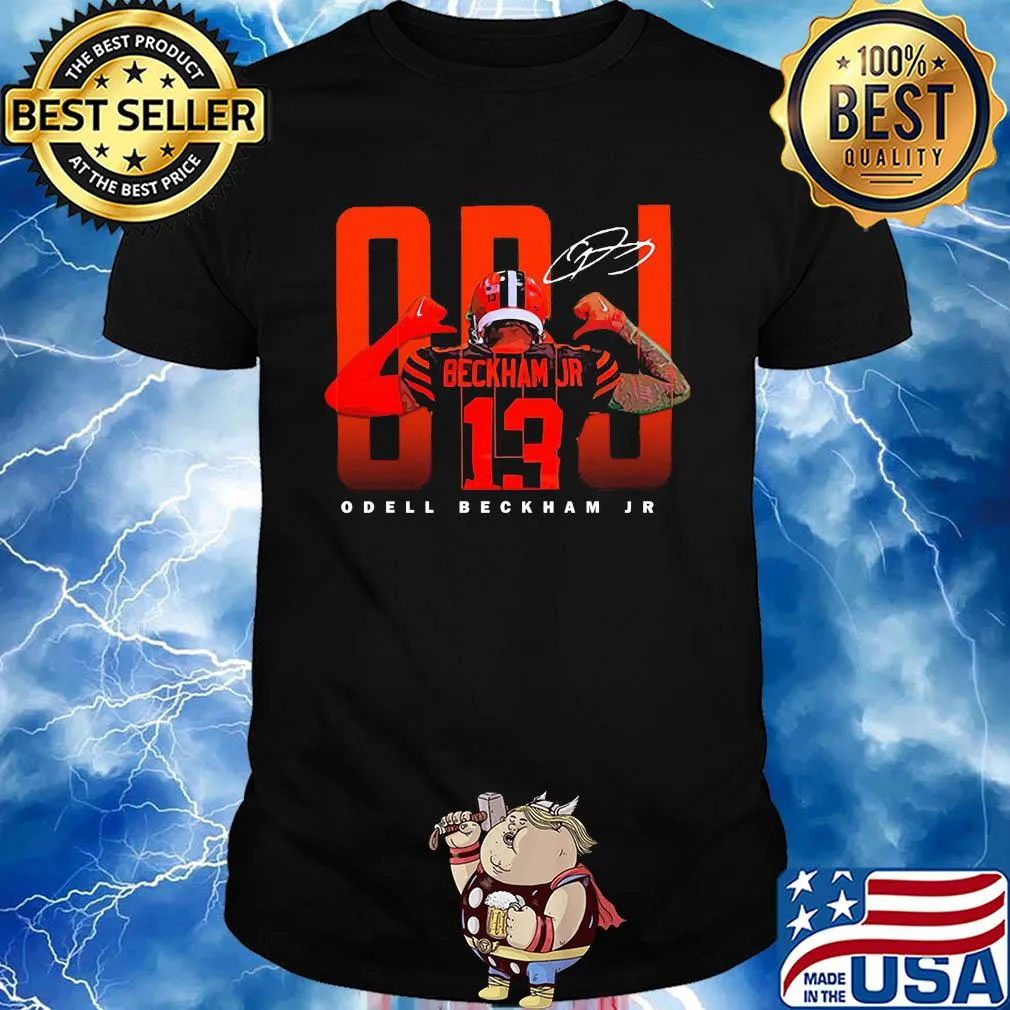 Odell Beckham Jr 13 signature shirt