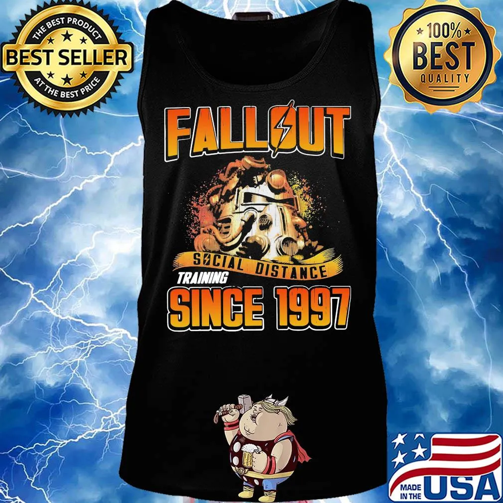 Official Fallout social distance training since 1997 s Tank top