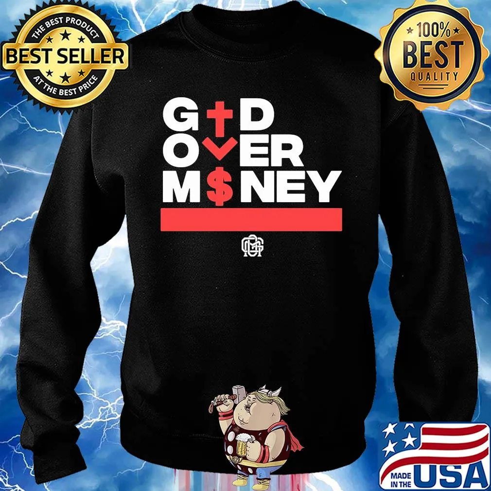 Official God over money s Sweater