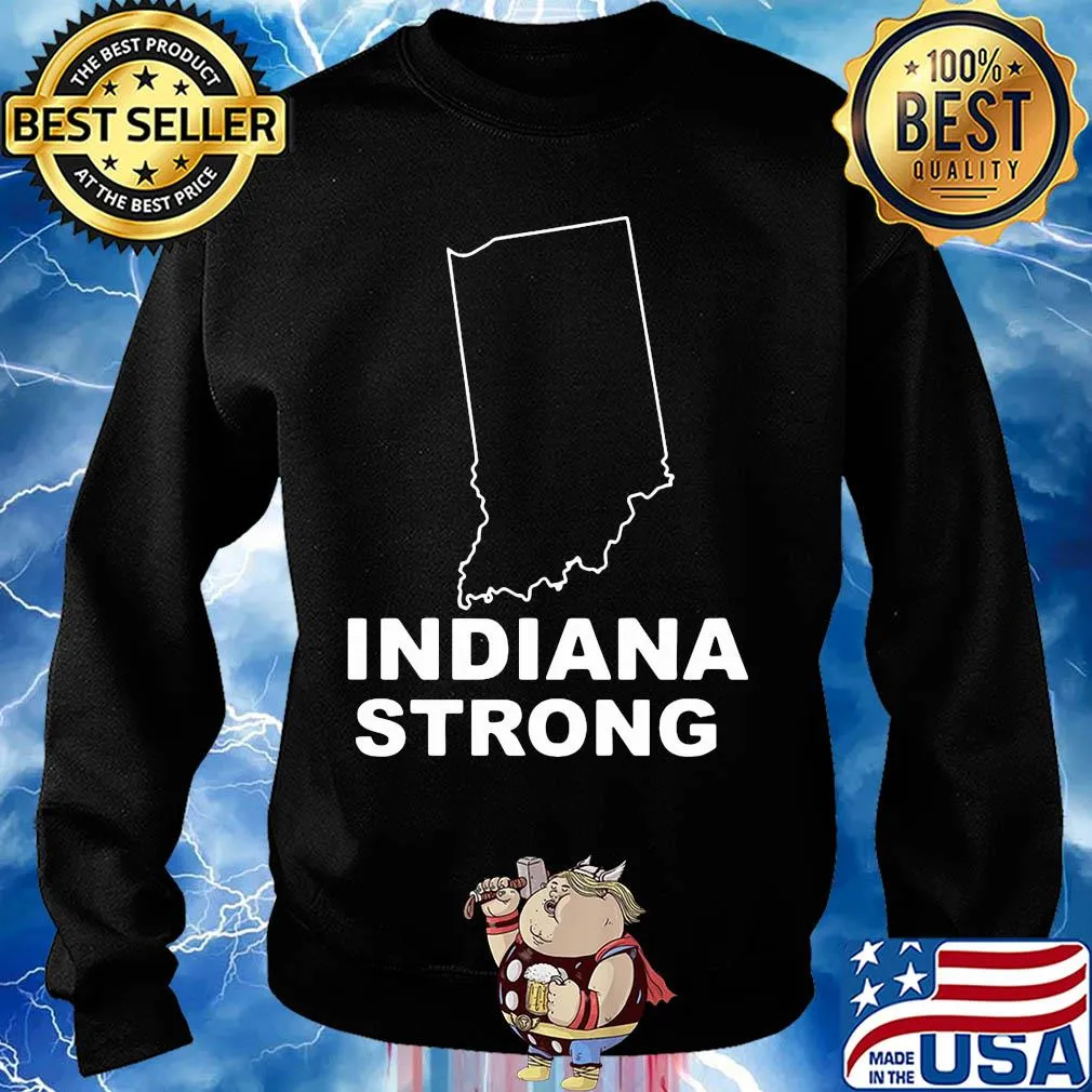 Official Indiana strong map s Sweater