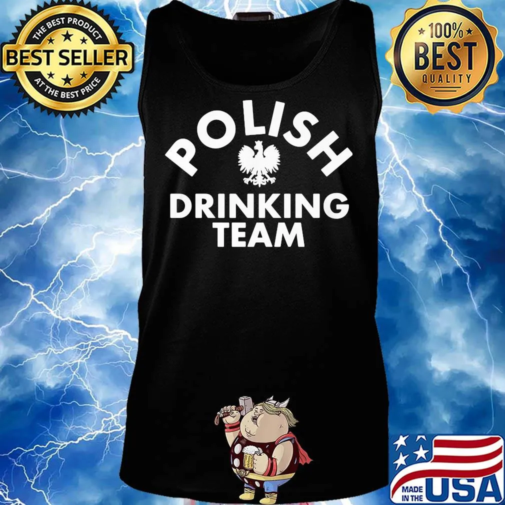 Official polish drinking team s Tank top