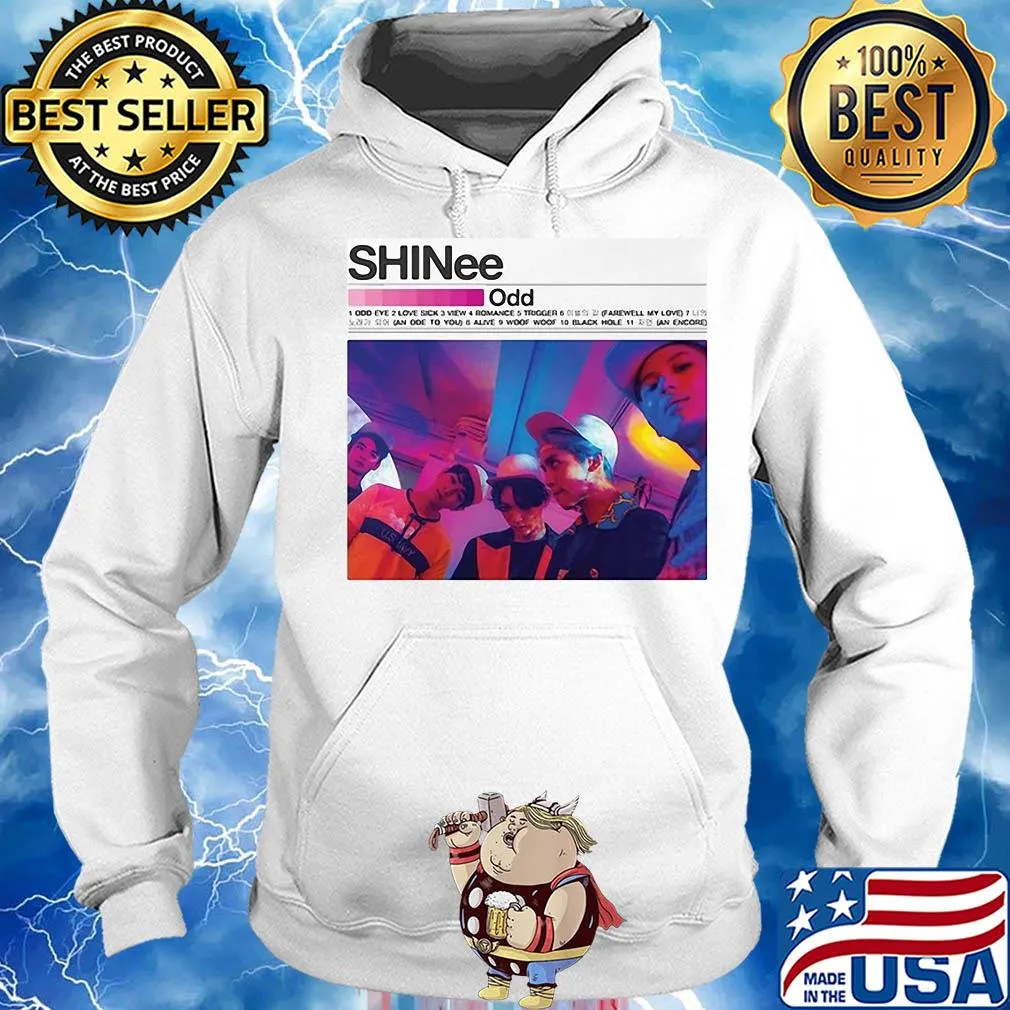 Official Shinee odd Korea band s Hoodie