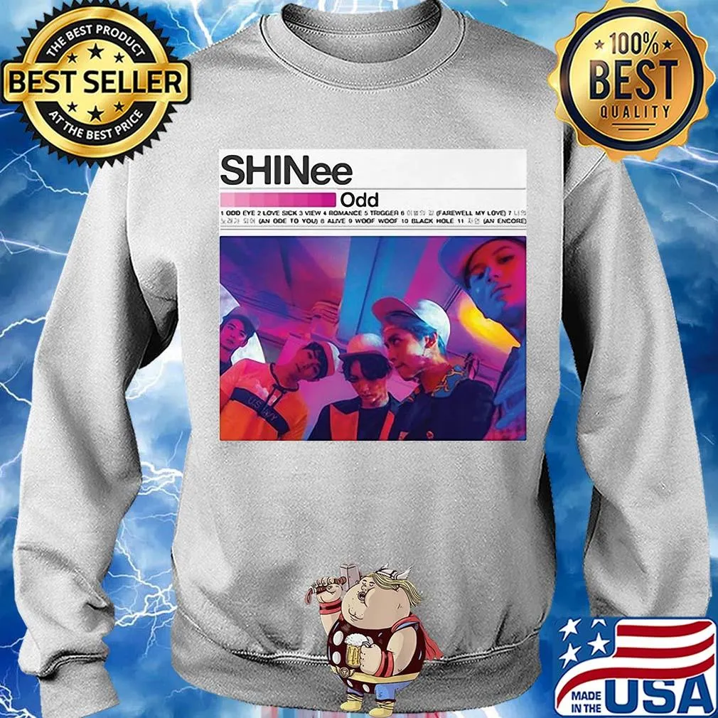 Official Shinee odd Korea band s Sweater