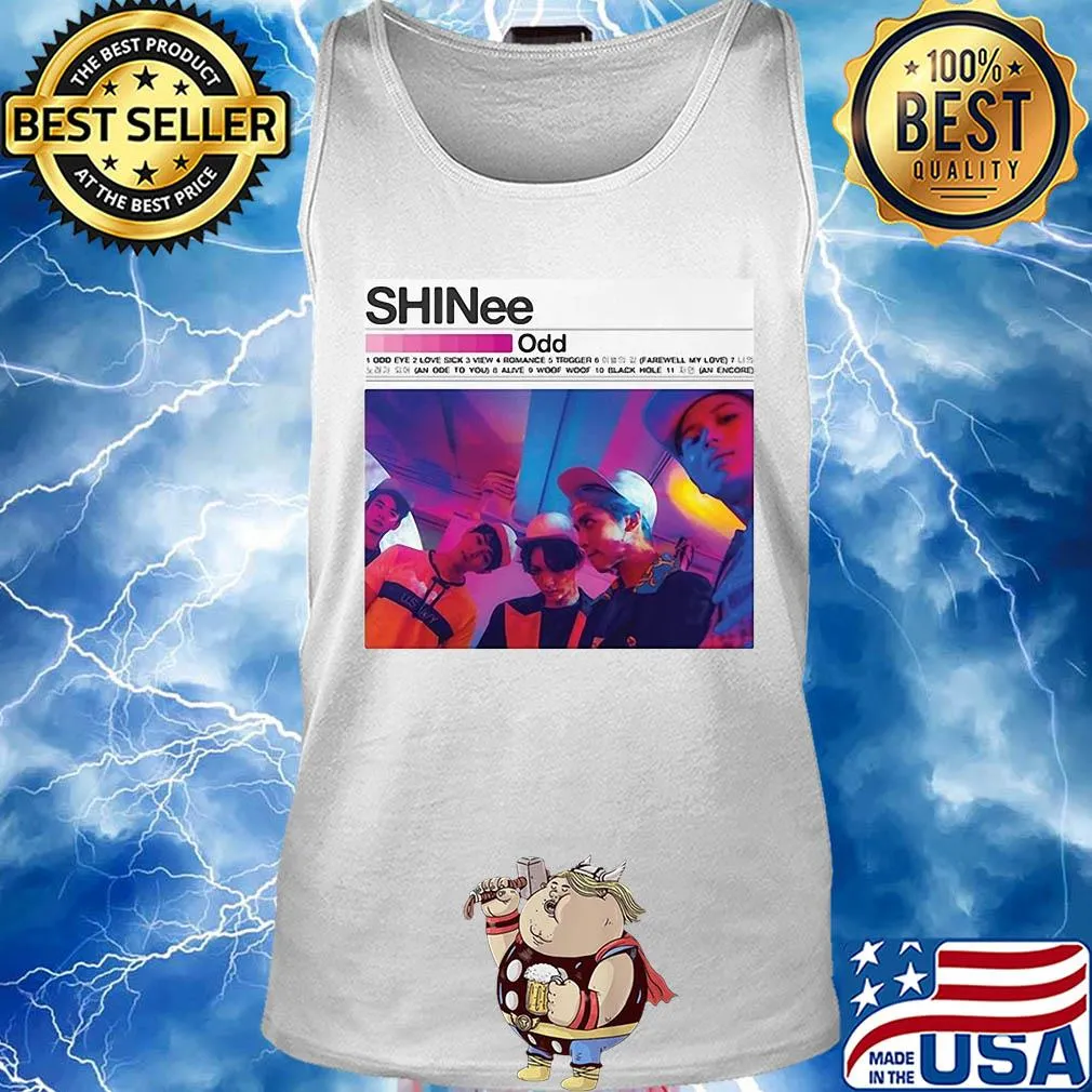 Official Shinee odd Korea band s Tank top