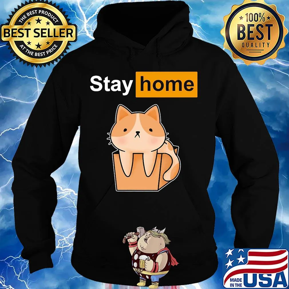 Official Stay home Cat s Hoodie