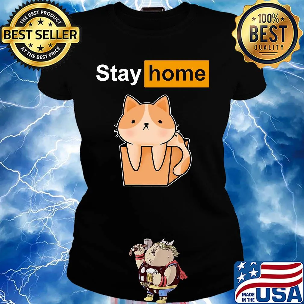 Official Stay home Cat s Ladies tee
