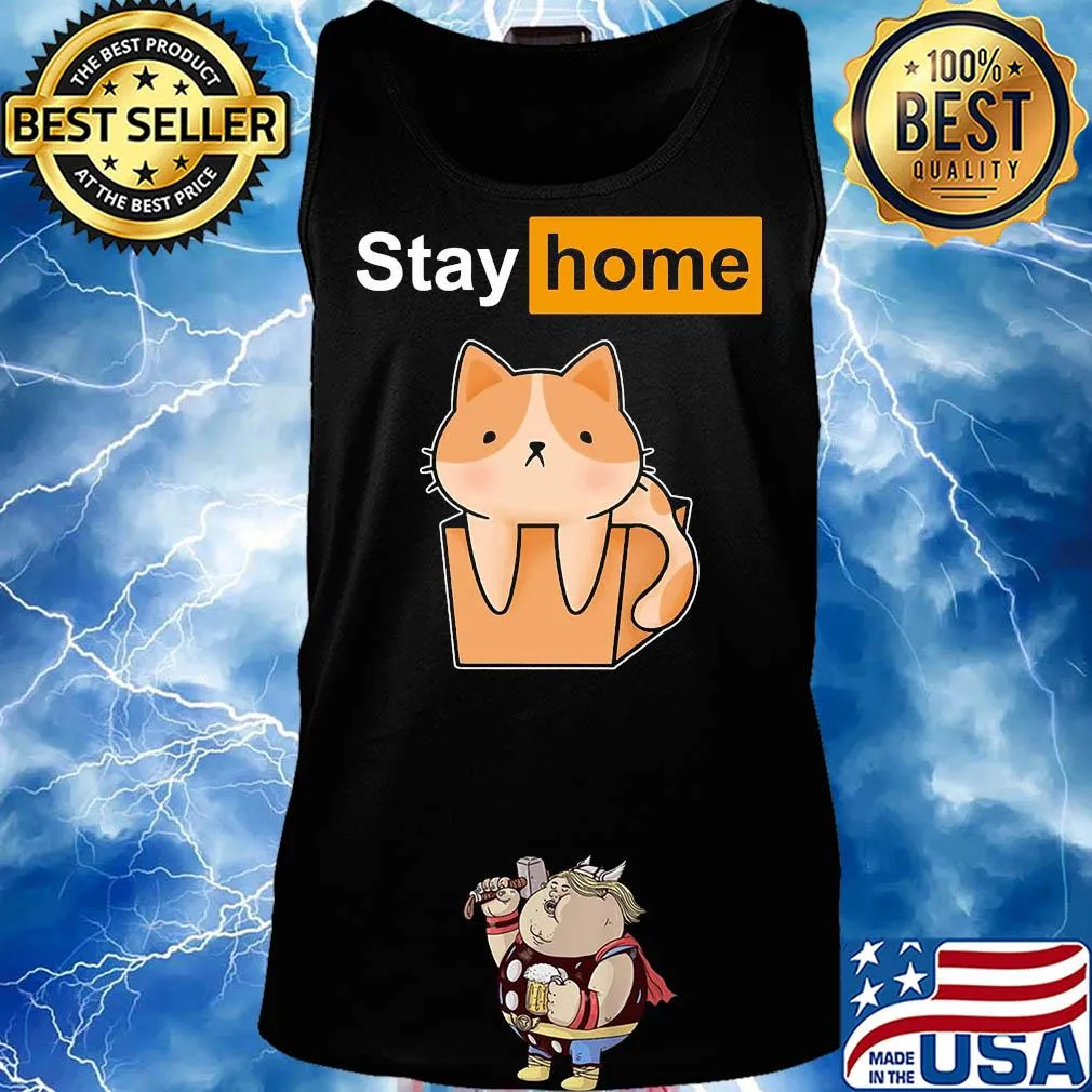 Official Stay home Cat s Tank top