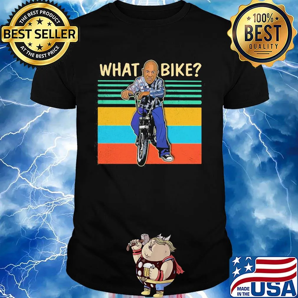 Official What bike vintage shirt
