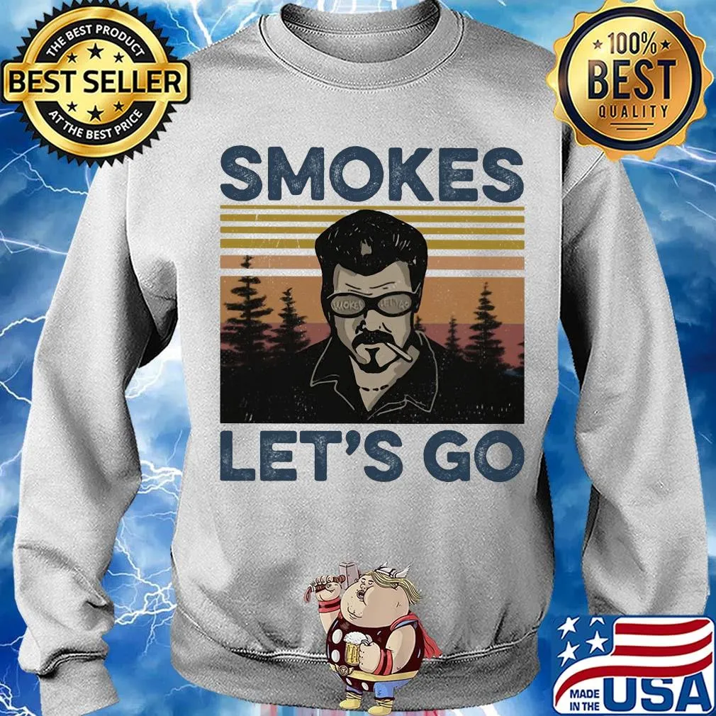 Park boys smokes let's go vintage s Sweater