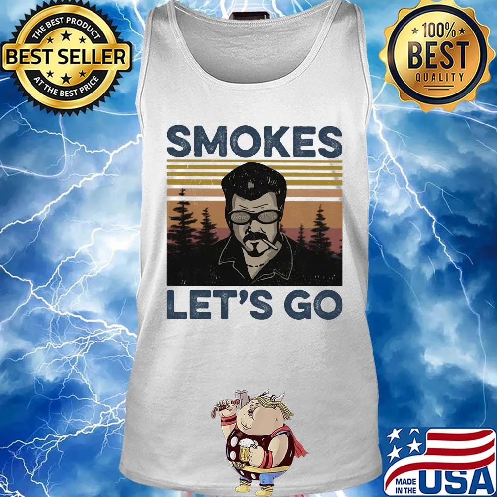 Park boys smokes let's go vintage s Tank top
