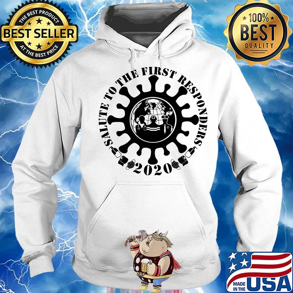 Salute to the first responders 2020 mask toilet paper s Hoodie