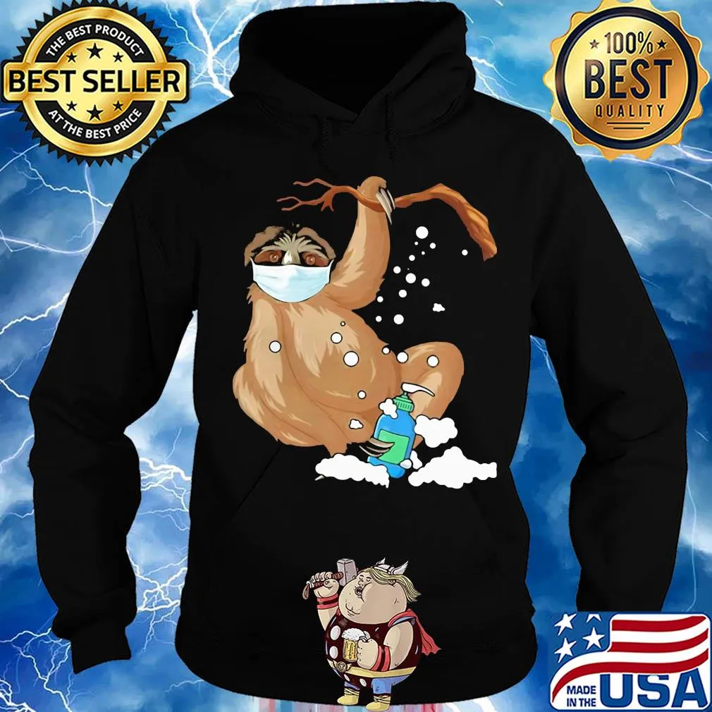 Sloth washing hands covid-19 s Hoodie