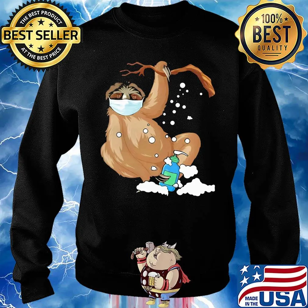 Sloth washing hands covid-19 s Sweater
