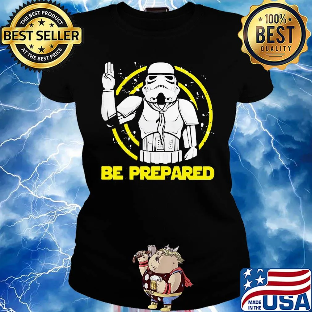 Star wars darth vader be prepared s Ladies tee