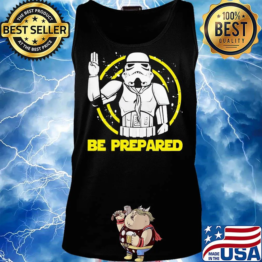 Star wars darth vader be prepared s Tank top