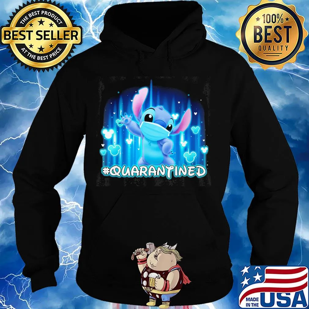 Stitch mask quarantined Disney s Hoodie