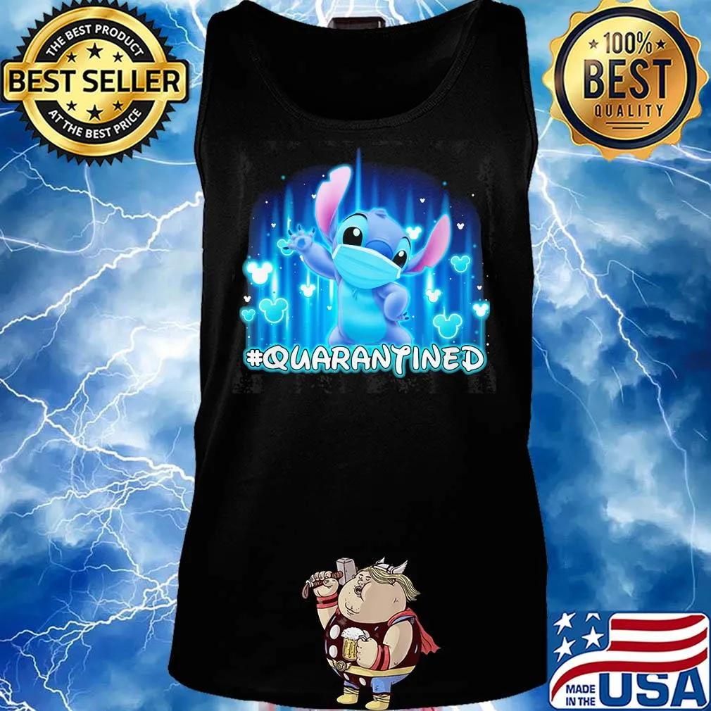 Stitch mask quarantined Disney s Tank top