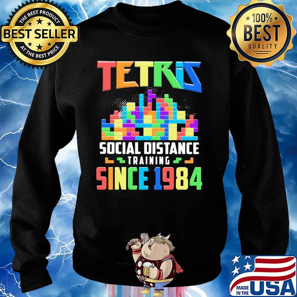 Tetris social distance training since 1984 s Sweater