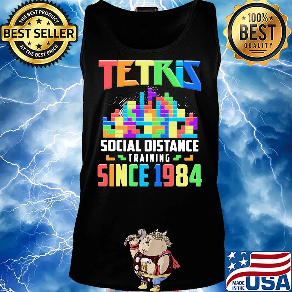 Tetris social distance training since 1984 s Tank top