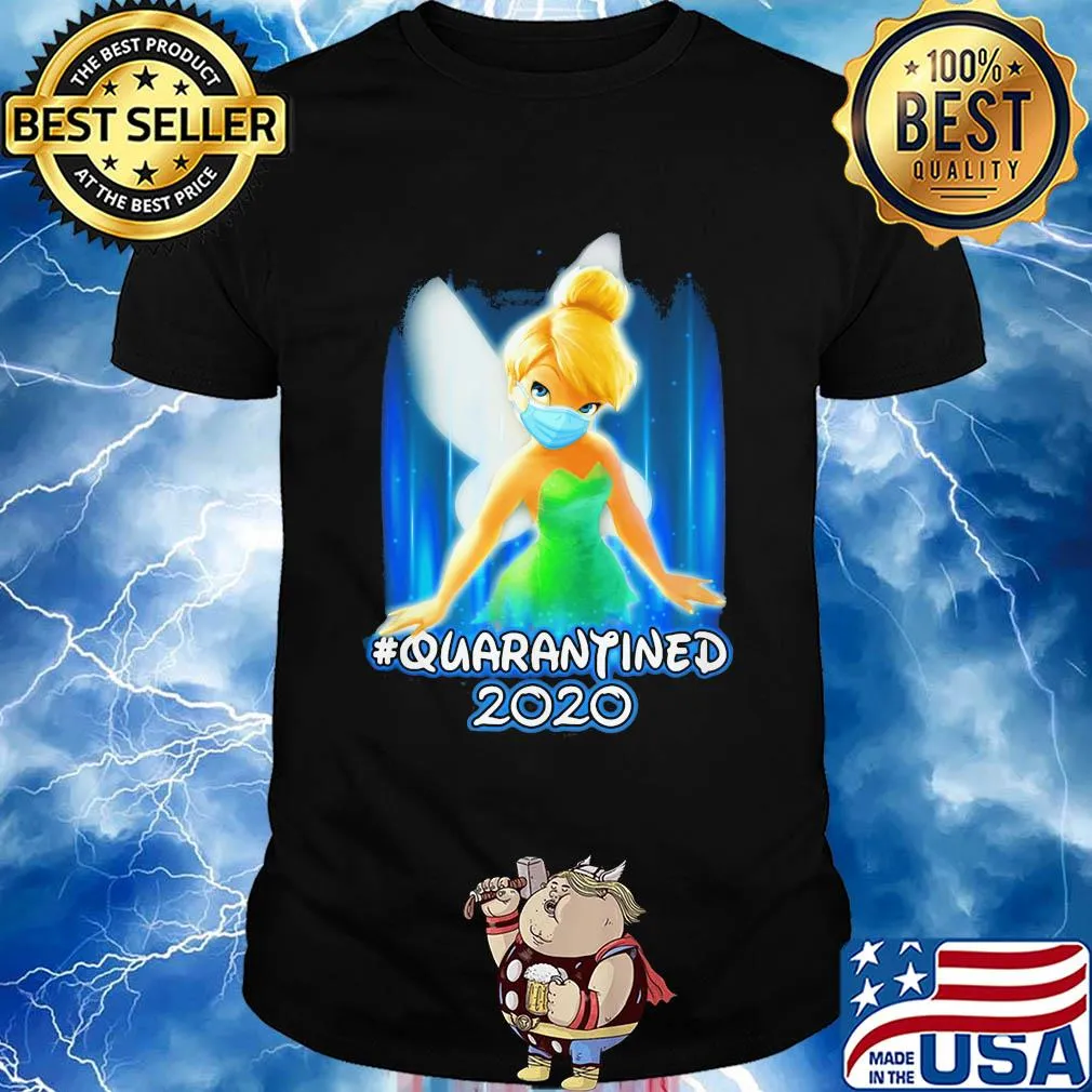 Tinker Bell quarantined 2020 Disney mask covid-19 shirt