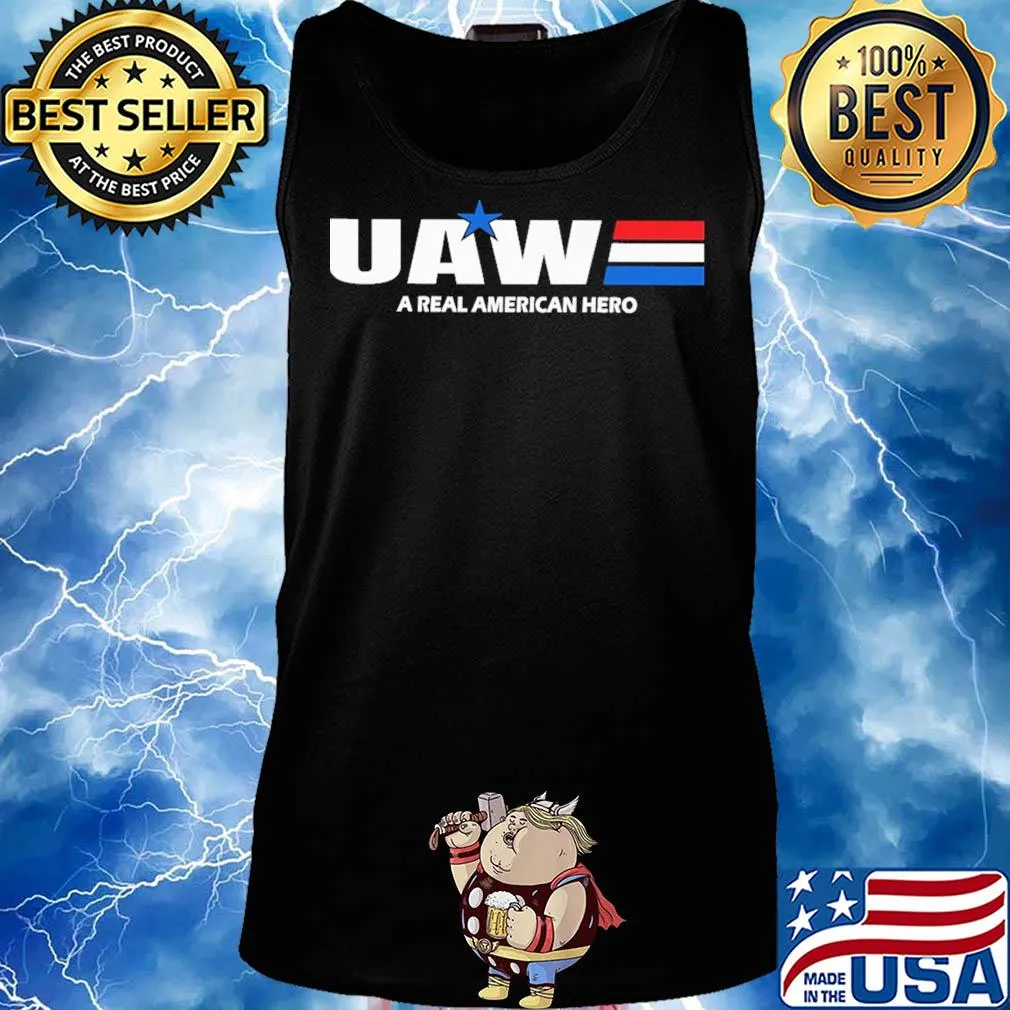 Uaw a real american hero star s Tank top