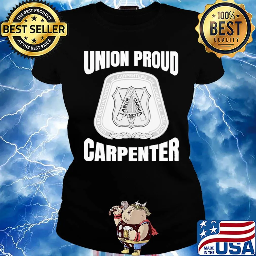 United brotherhood of carpenters and joiners of america union proud carpenter s Ladies tee