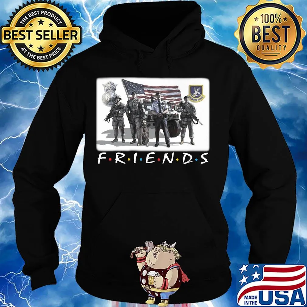 Usaf security force friends veterans Hoodie