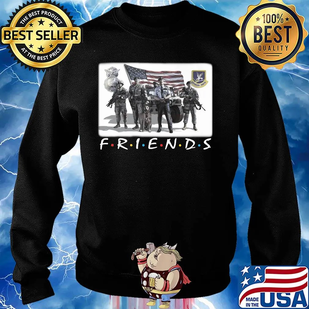 Usaf security force friends veterans Sweater