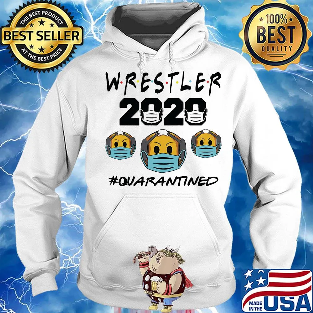 Wrestler 2020 quarantined covid-19 s Hoodie