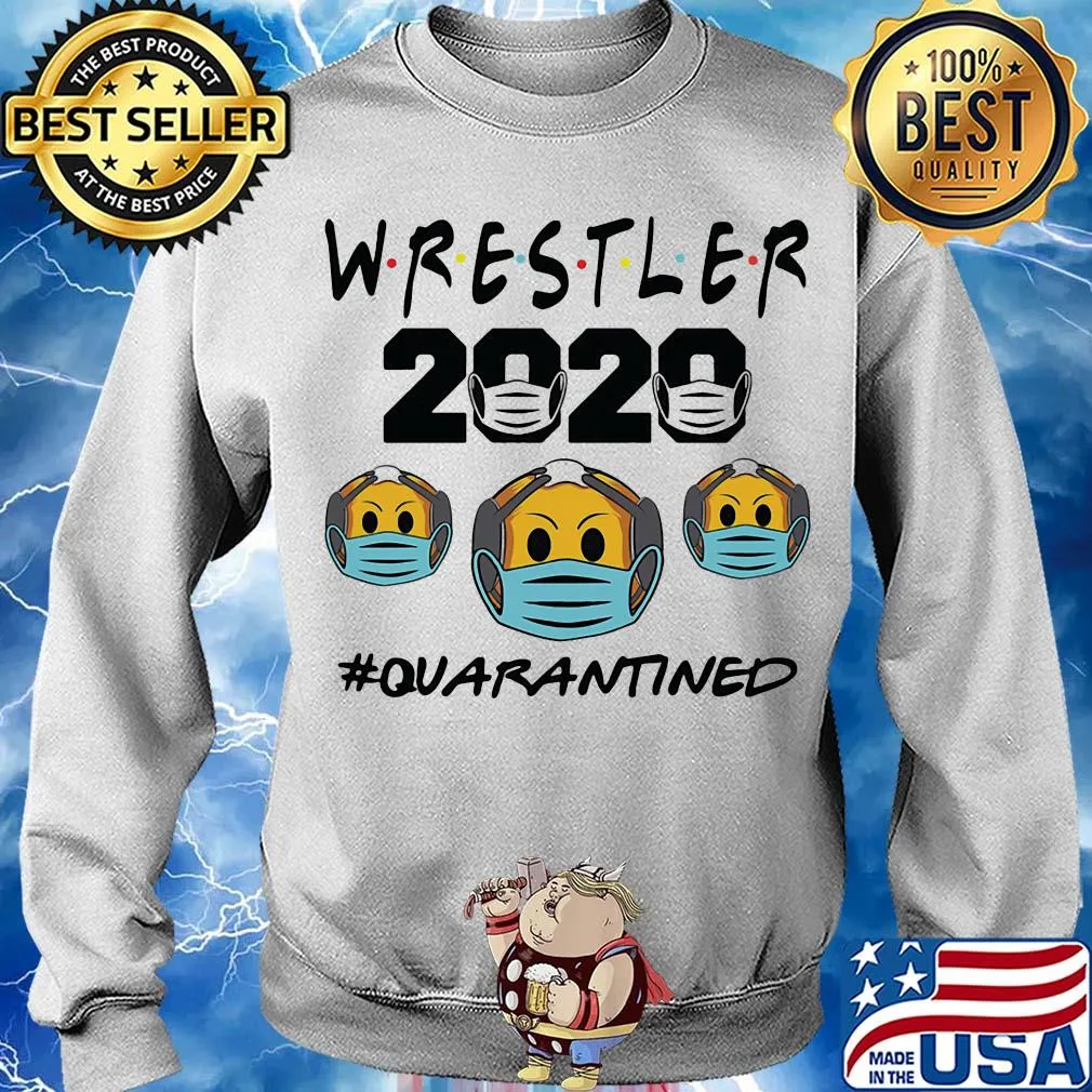 Wrestler 2020 quarantined covid-19 s Sweater