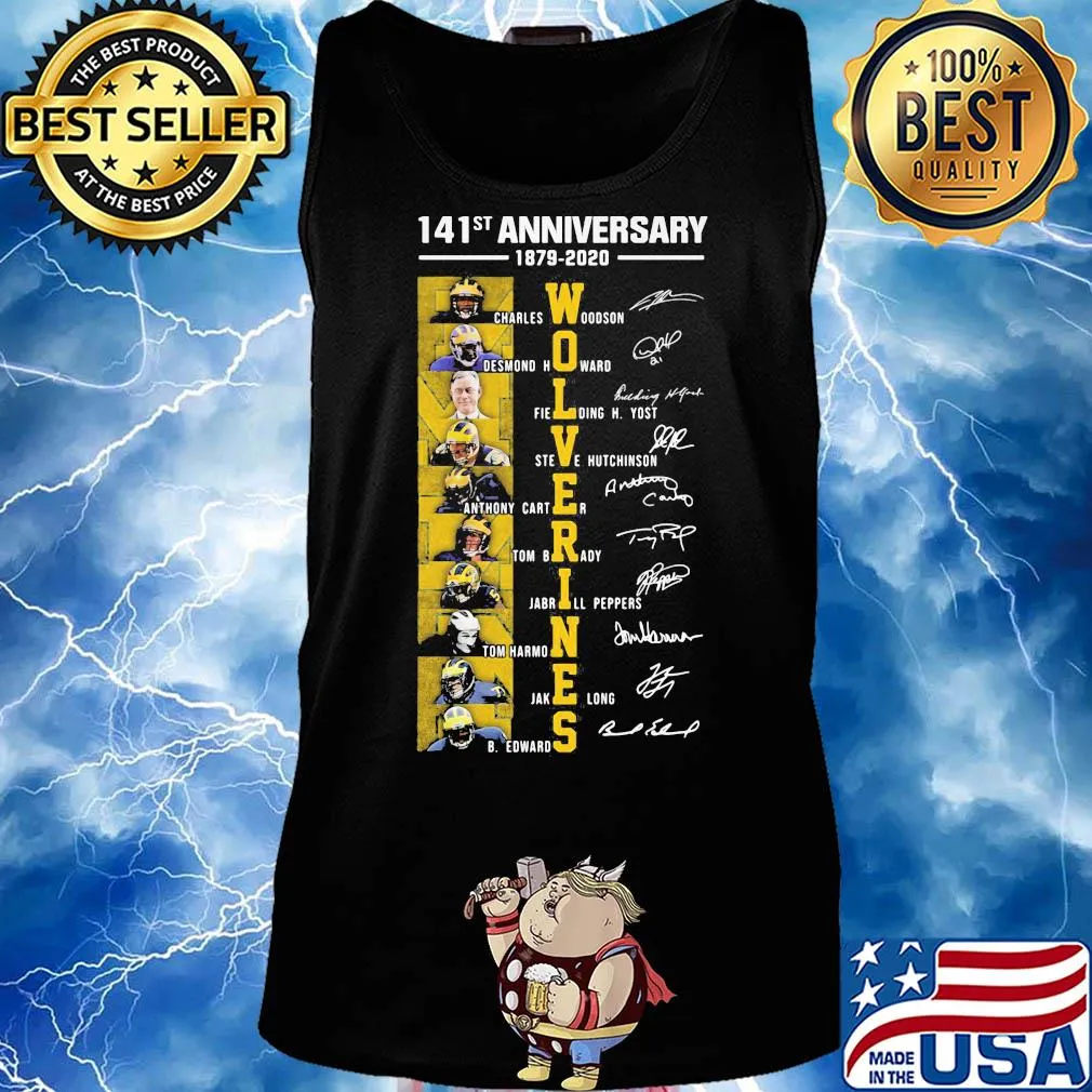141st anniversary 1879 2020 michigan wolverines football team s Tank top