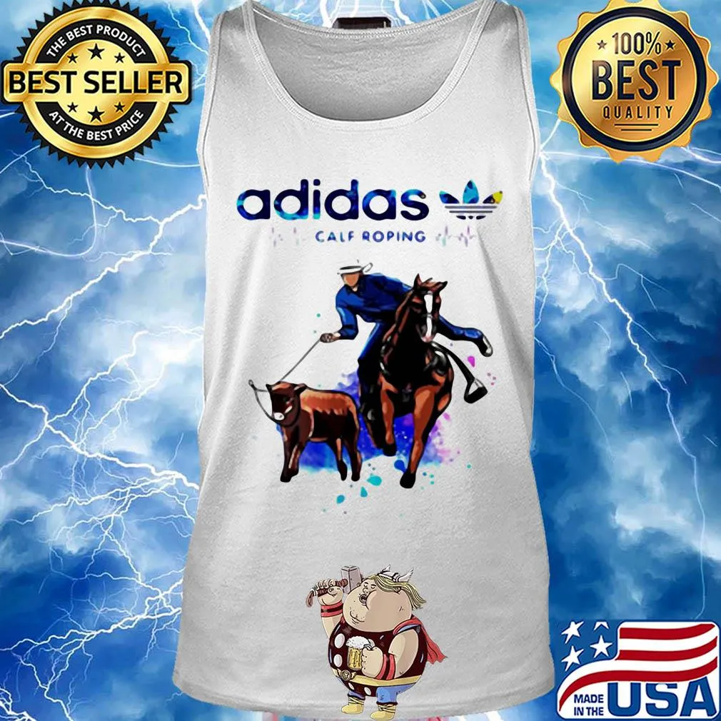 Adidas calf roping ride horse heartbeat s Tank top