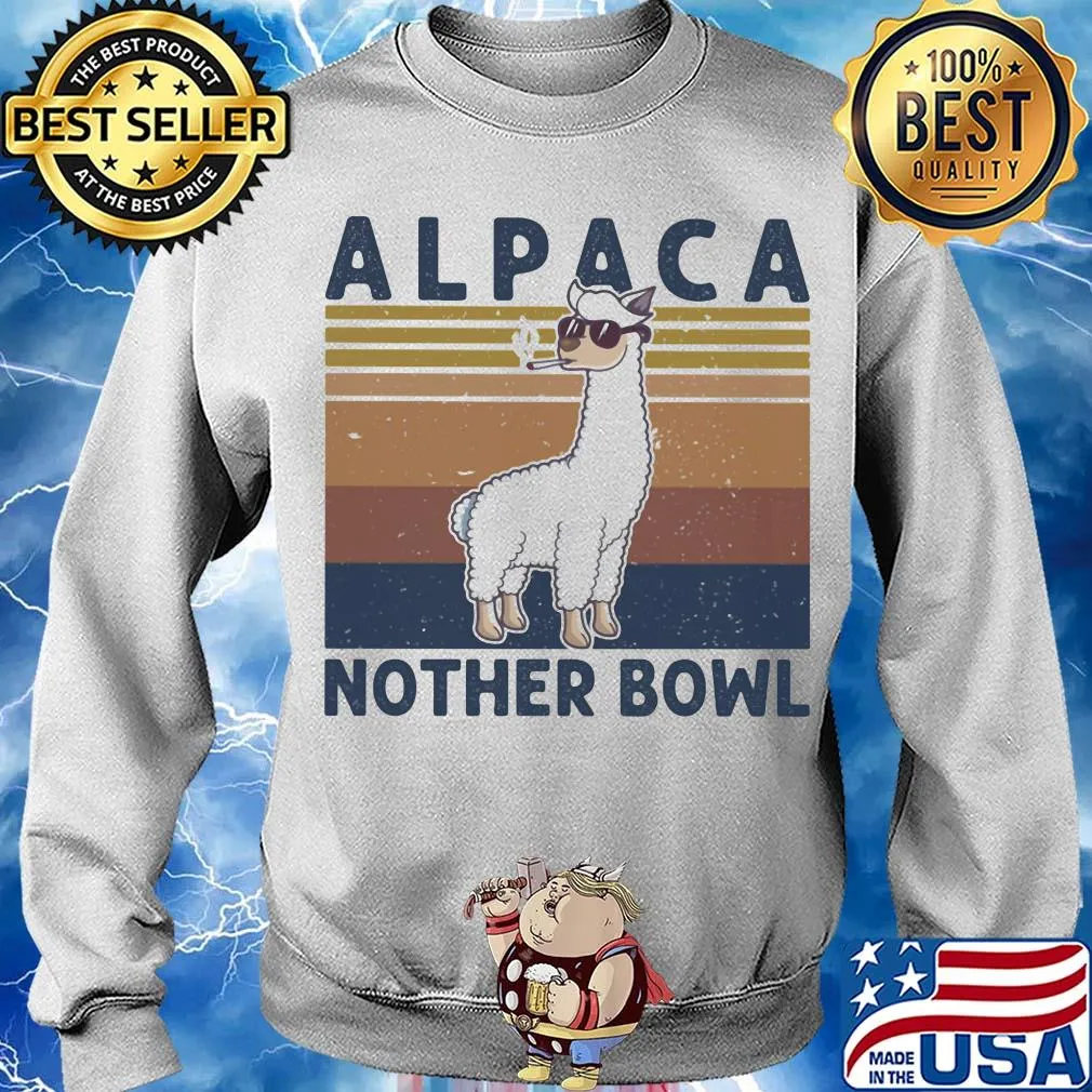 Alpaca nother bowl vintage s Sweater