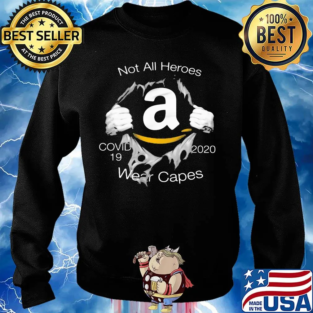 Amazon not all heroes covid-19 2020 wear capes s Sweater