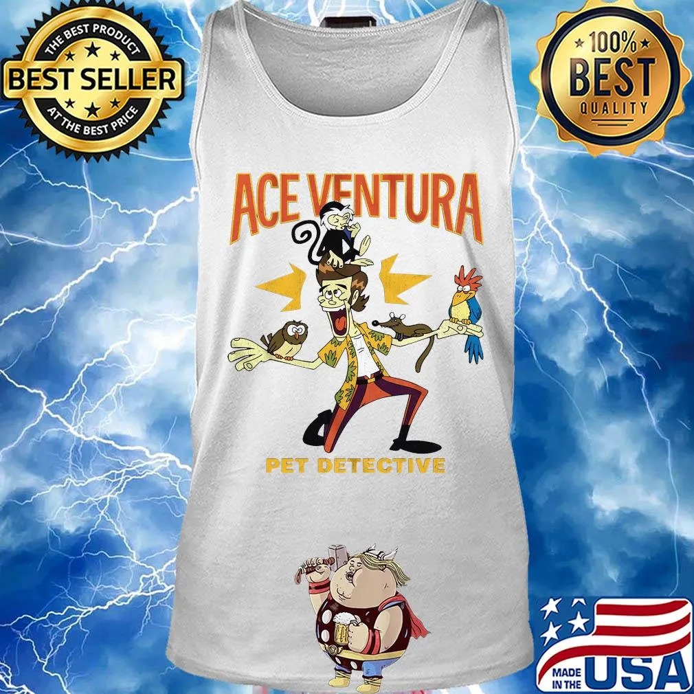 Animated ace ventura pet detective s Tank top