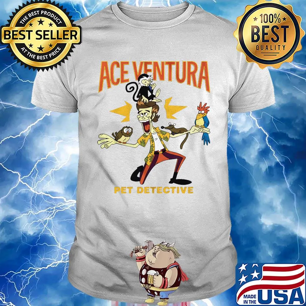 Animated ace ventura pet detective shirt