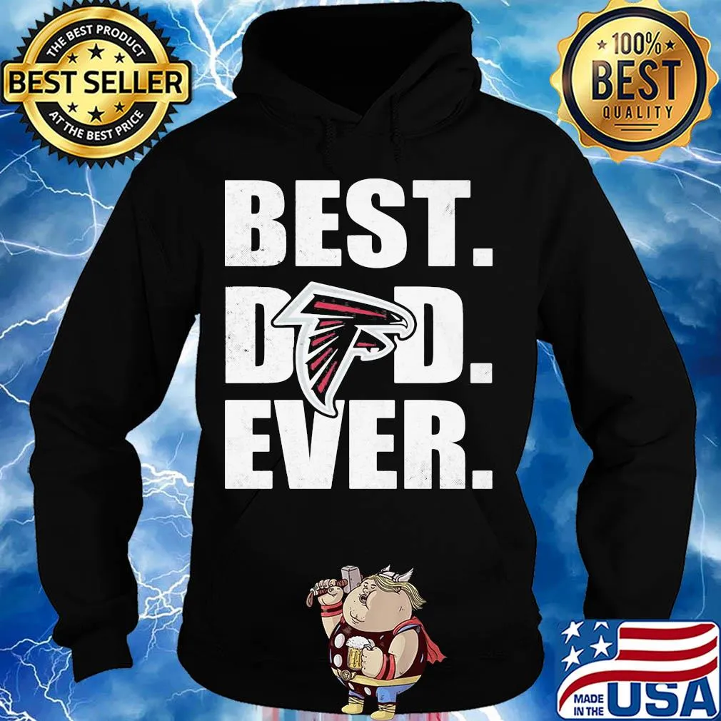 Atlanta falcons logo best dad ever happy father's day s Hoodie