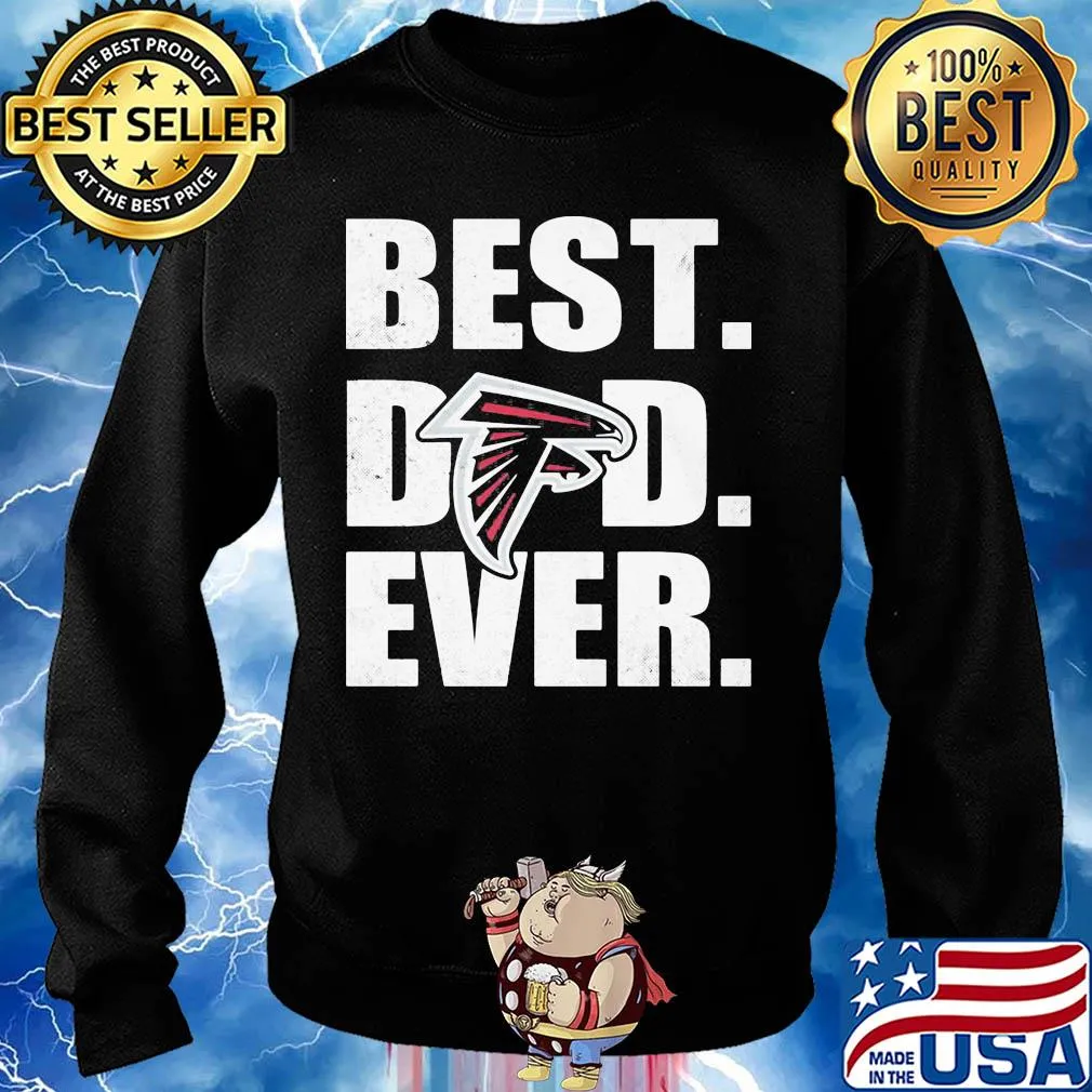 Atlanta falcons logo best dad ever happy father's day s Sweater
