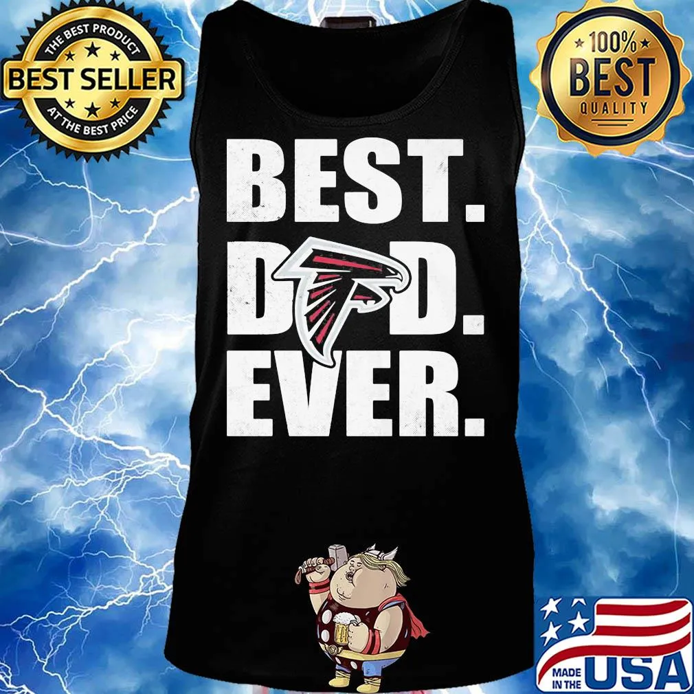 Atlanta falcons logo best dad ever happy father's day s Tank top