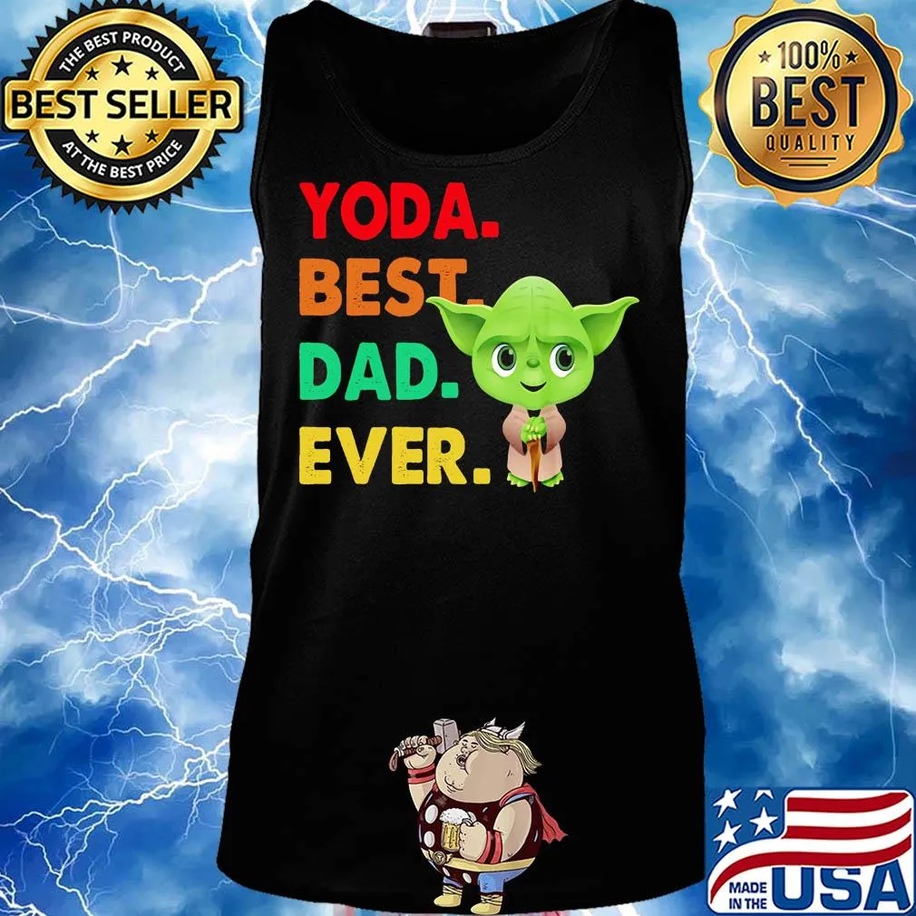 Baby Yoda best dad ever s Tank top