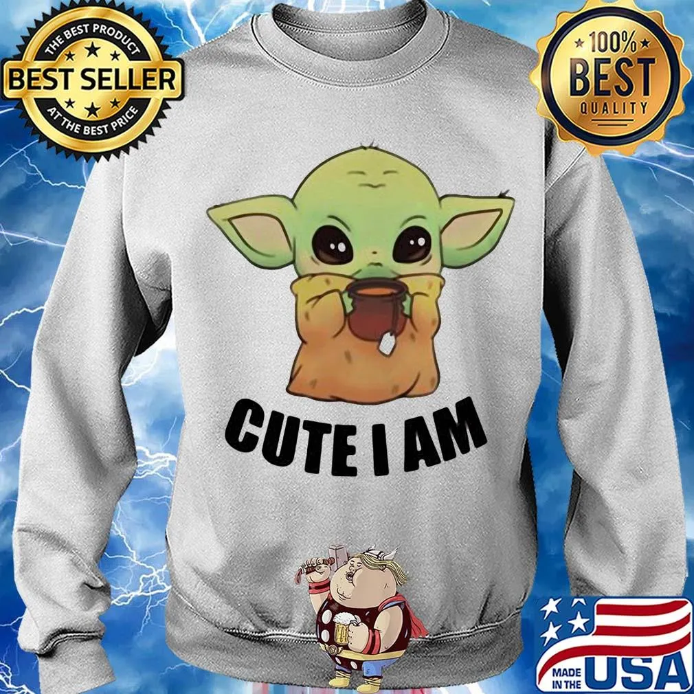 Baby Yoda cute I am s Sweater