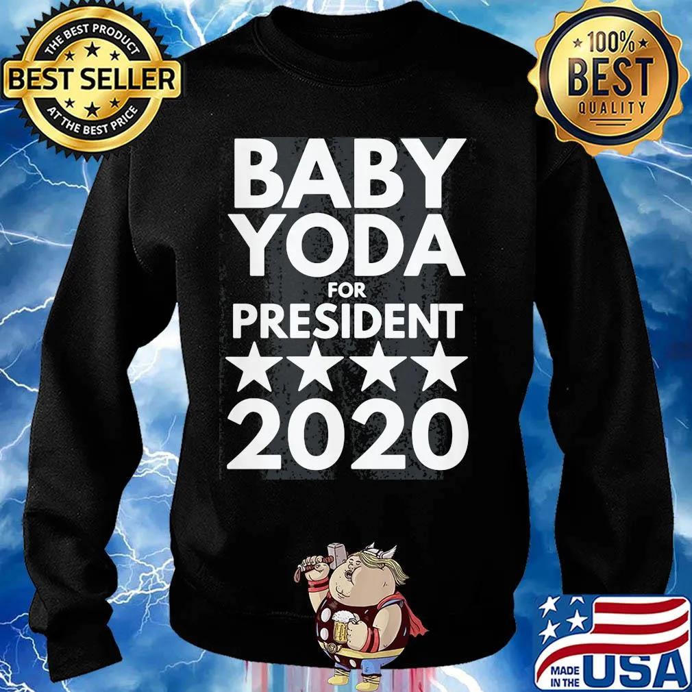 Baby Yoda for president 2020 s Sweater