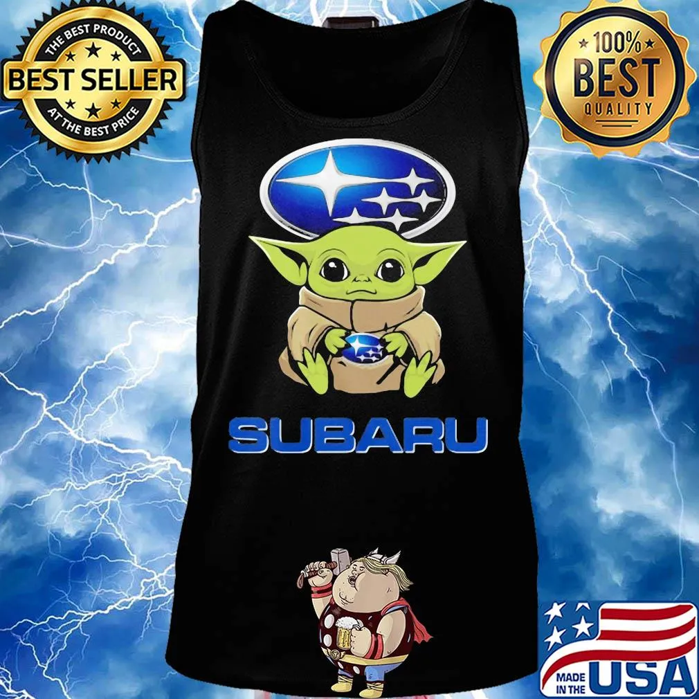 Baby Yoda hug Subaru s Tank top