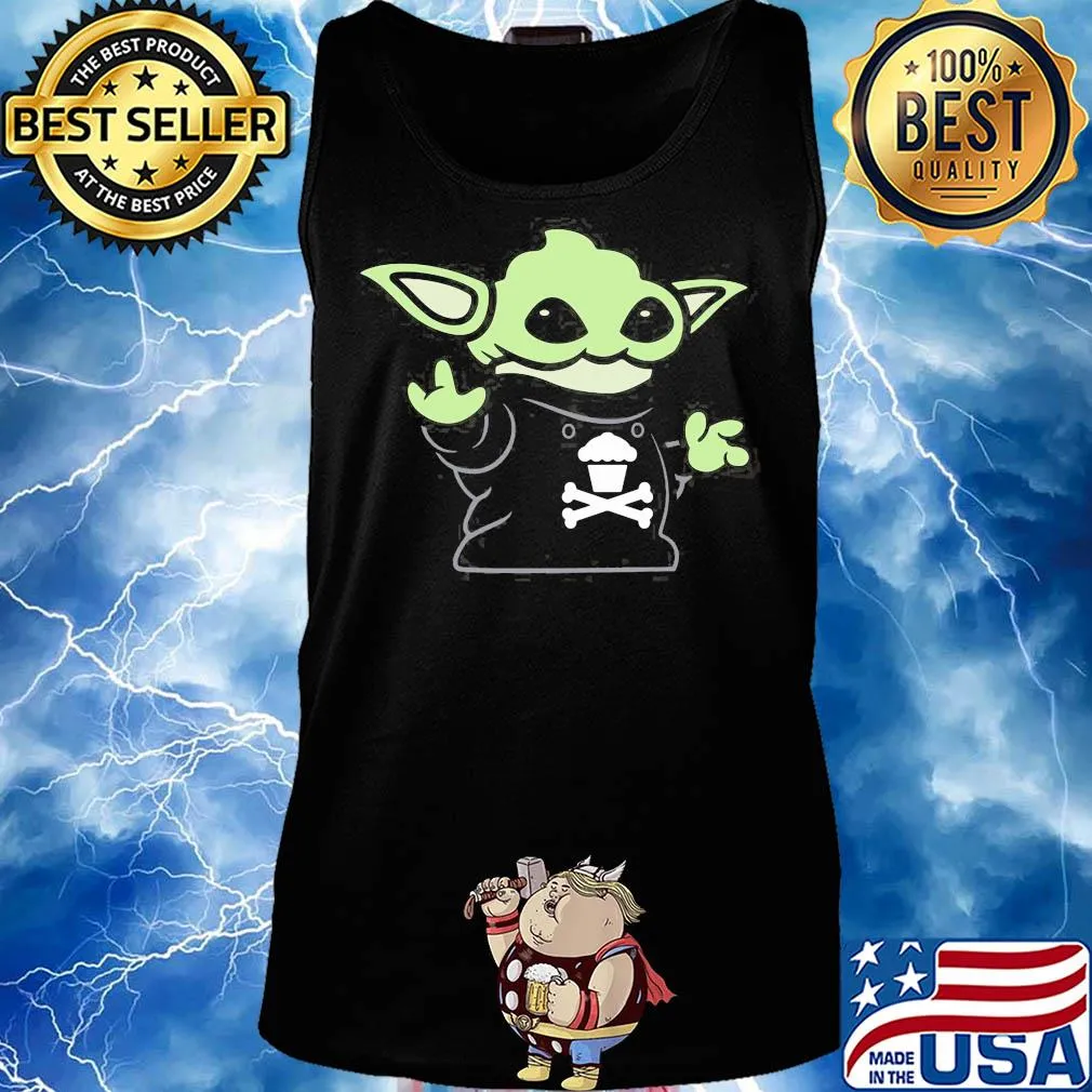 Baby Yoda Yodel Johnny Cupcakes s Tank top