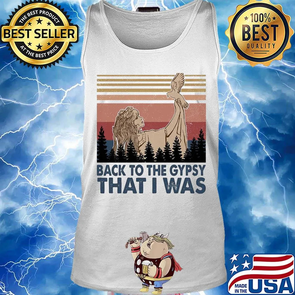 Back to the gypsy that I was vintage s Tank top