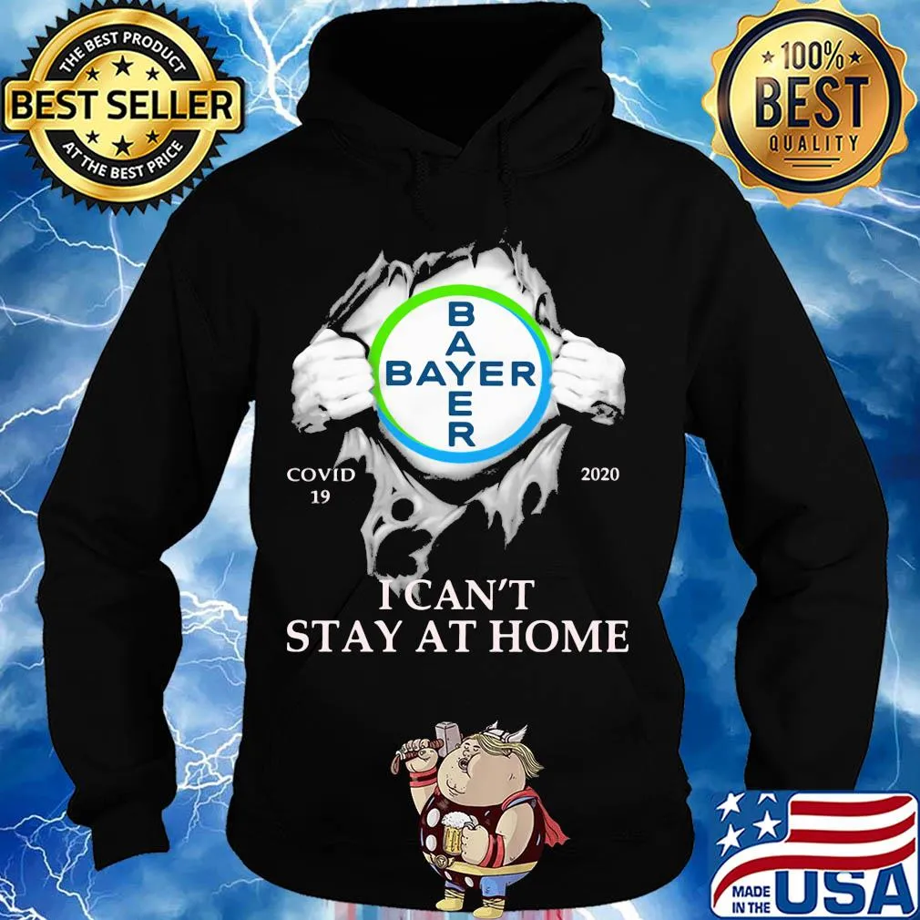 Bayer cropscience covid-19 2020 i can’t stay at home hand s Hoodie