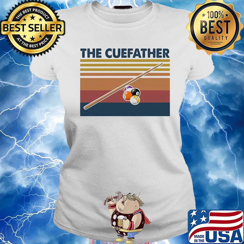 Billiards the cue father vintage s Ladies tee