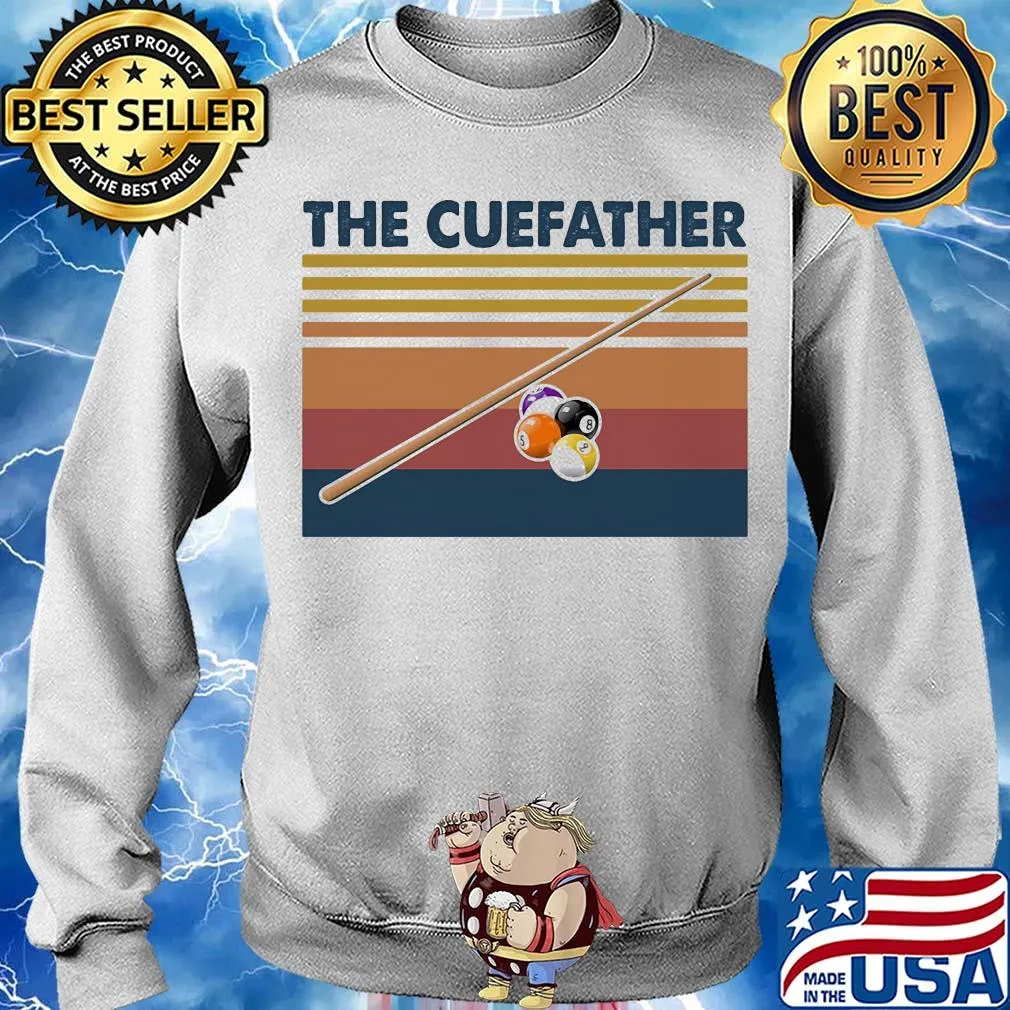 Billiards the cue father vintage s Sweater