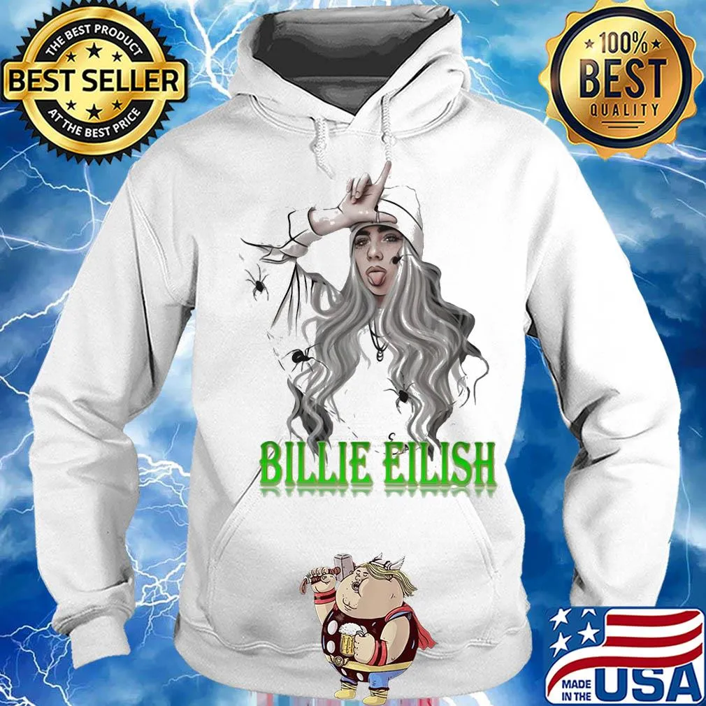 Billie eilish tarantula mouth art s Hoodie